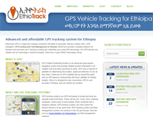 Tablet Screenshot of ethiotrack.com